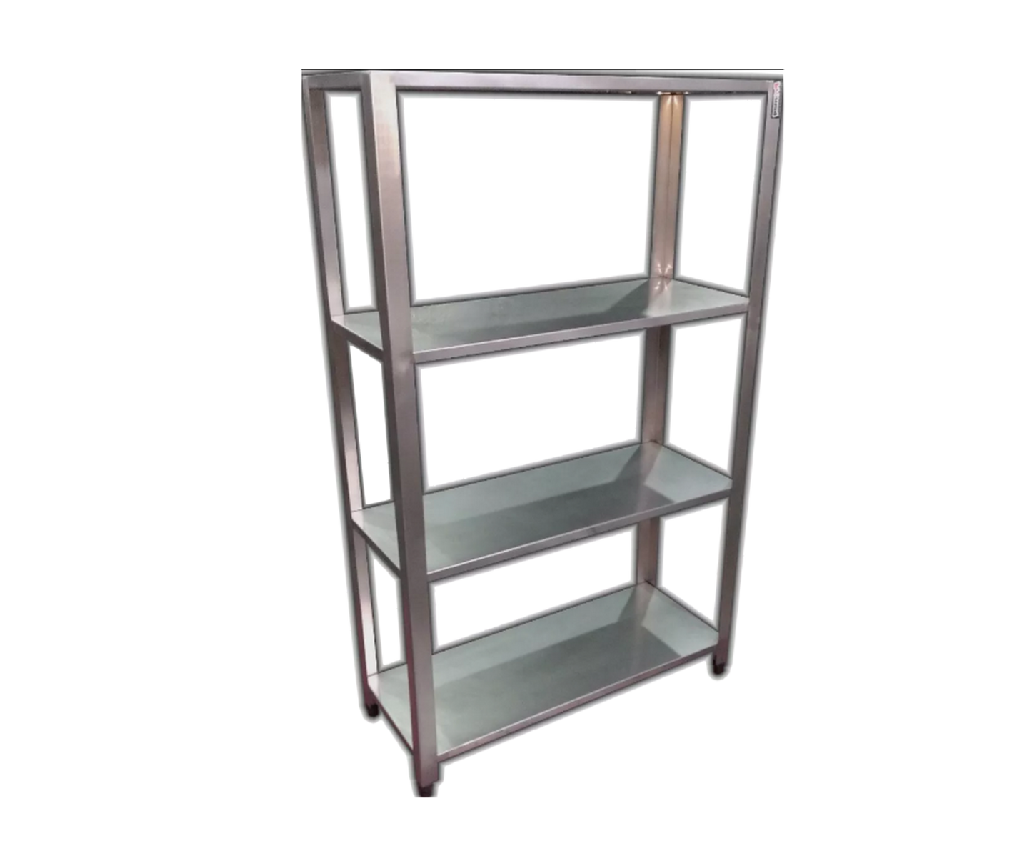 Estante Lisa 4 Prateleiras (2000X400X1650 mm) em Aço Inox - Promaq