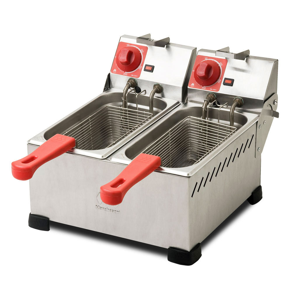Fritadeira Elétrica 2 Cubas de 4 Litros - Marchesoni