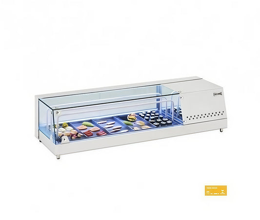 Vitrines Refrigeradas para Sushi 1,26 mts - Fritomaq