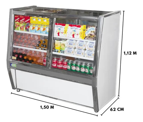 Balcão Pop Refrigerado de 2.00m - Refrigel