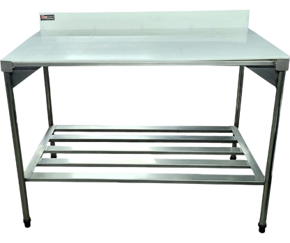 Mesa em Polietileno 304 (1000X700X850mm) em Aço Inox - Promaq