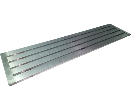 Prateleira Gradeada em Aço Inox (1200X400mm) - Promaq
