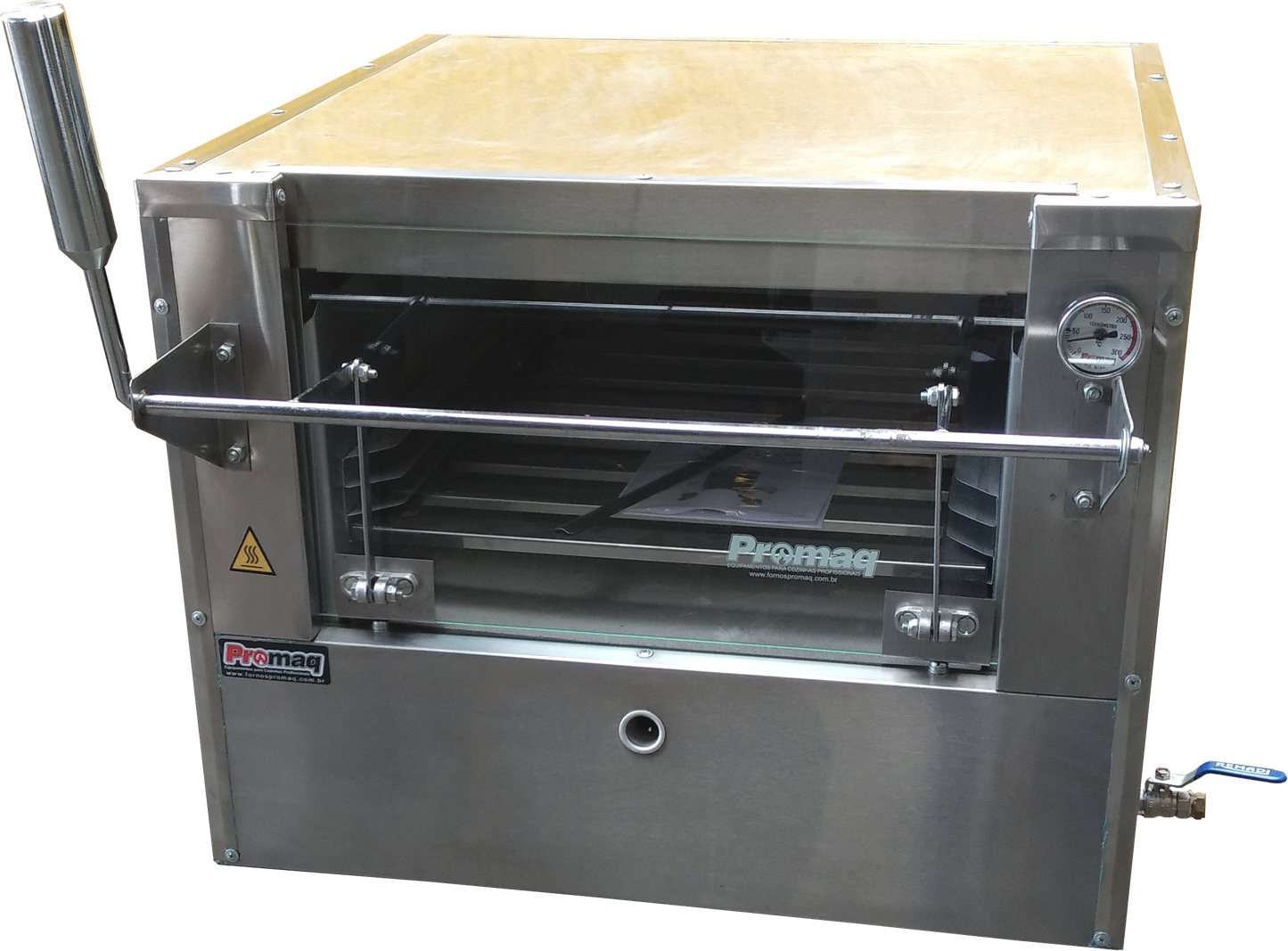 Forno a Gás 300° 1 Câmara PROGS 4  110X67cm - Promaq