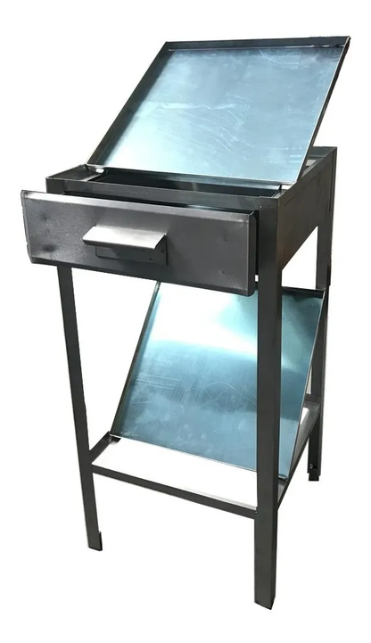 Mesa para Corte de Frango em Aço Inox (800X400X700mm) - Promaq