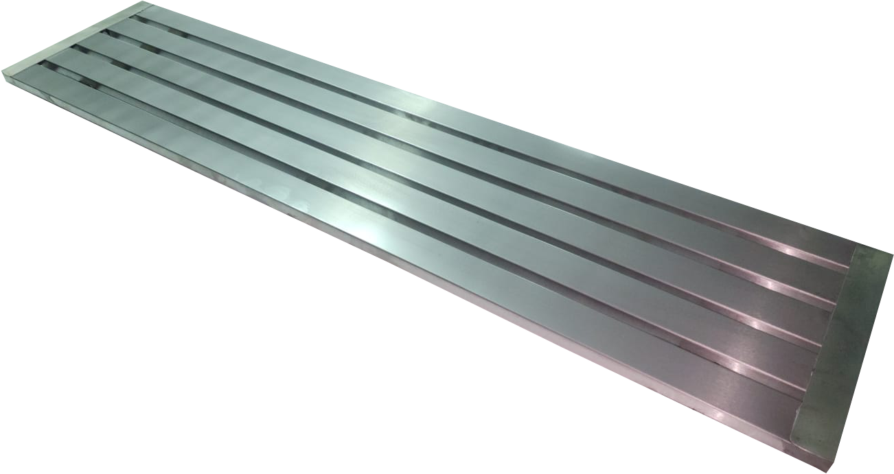 Prateleira Gradeada em Aço Inox (1200X400mm) - Promaq